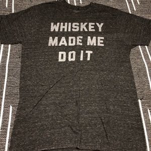 Buy Me Brunch Tee, Whiskey Made Me Do It